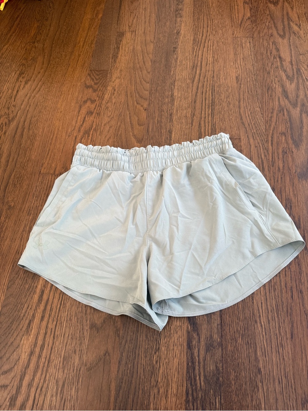 Under Armour Light Green Athletic Women's Shorts